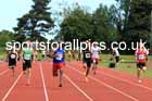 Mens 100 metres, 2024 NE Masters Track and Field Champs., Monkton Stadium, Jarrow.  Photo: David T. Hewitson/Sports for All Pics